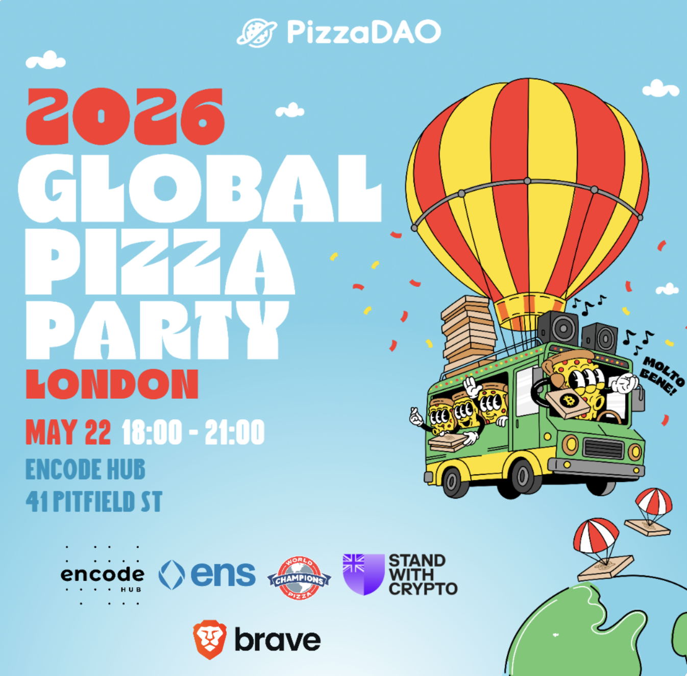 Global Pizza Party London