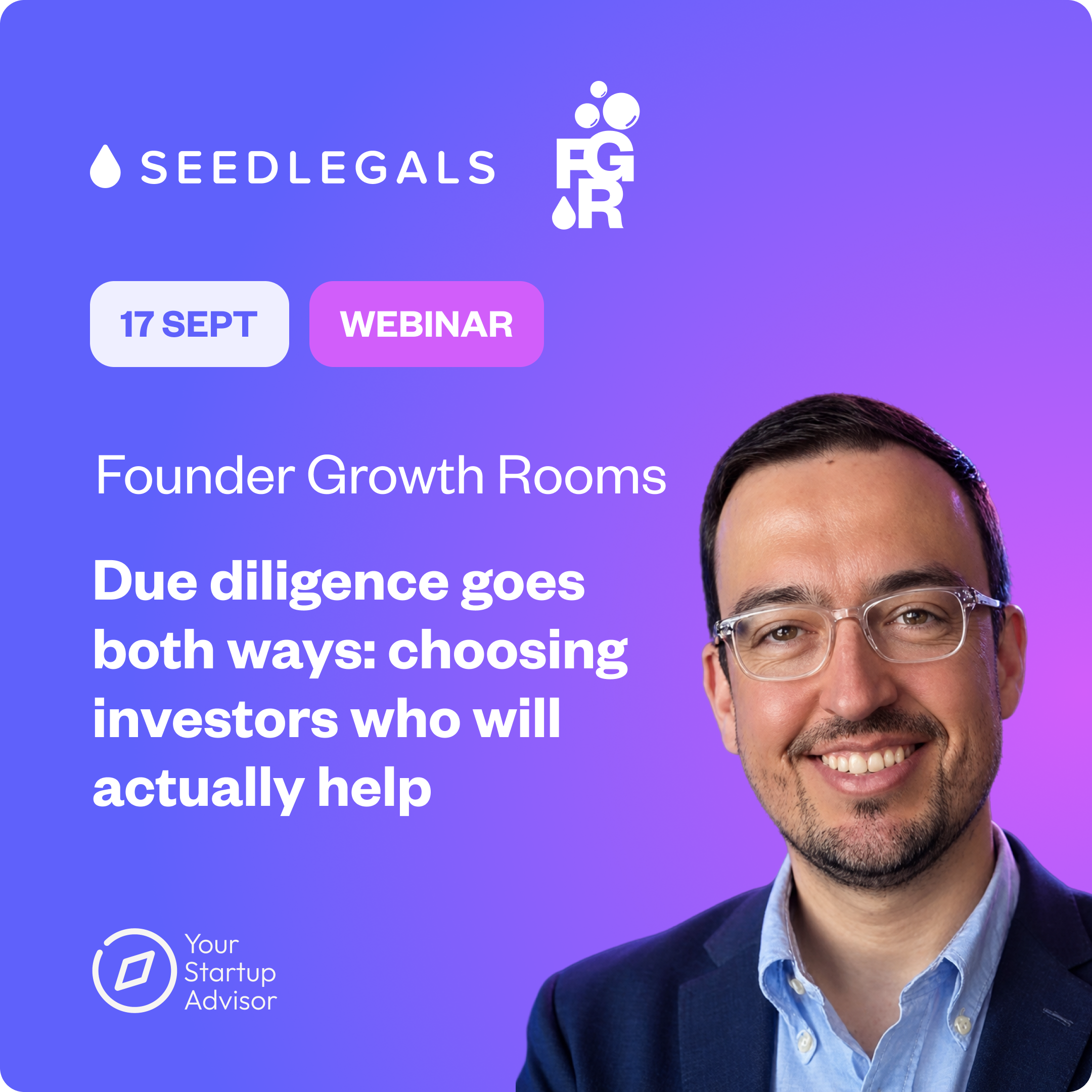 Due diligence goes both ways: choosing investors who'll actually help