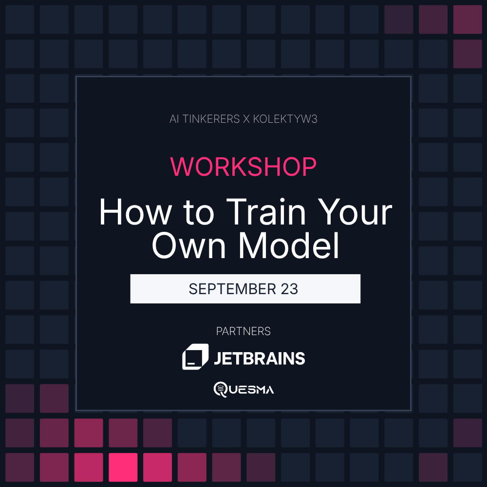 Model training workshop