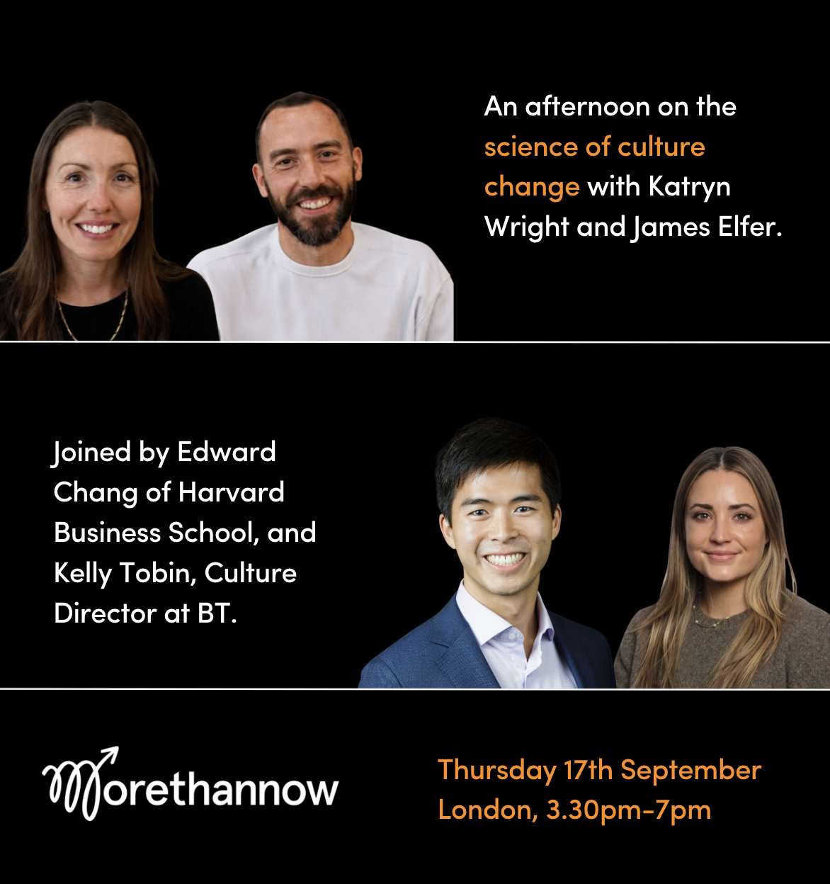 MoreThanNow Live: The Science of Culture Change