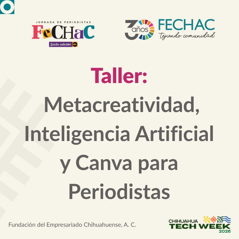 FECHAC | Workshop: Metacreativiteit, Kunstmatige Intelligentie en Canva voor Journalisten