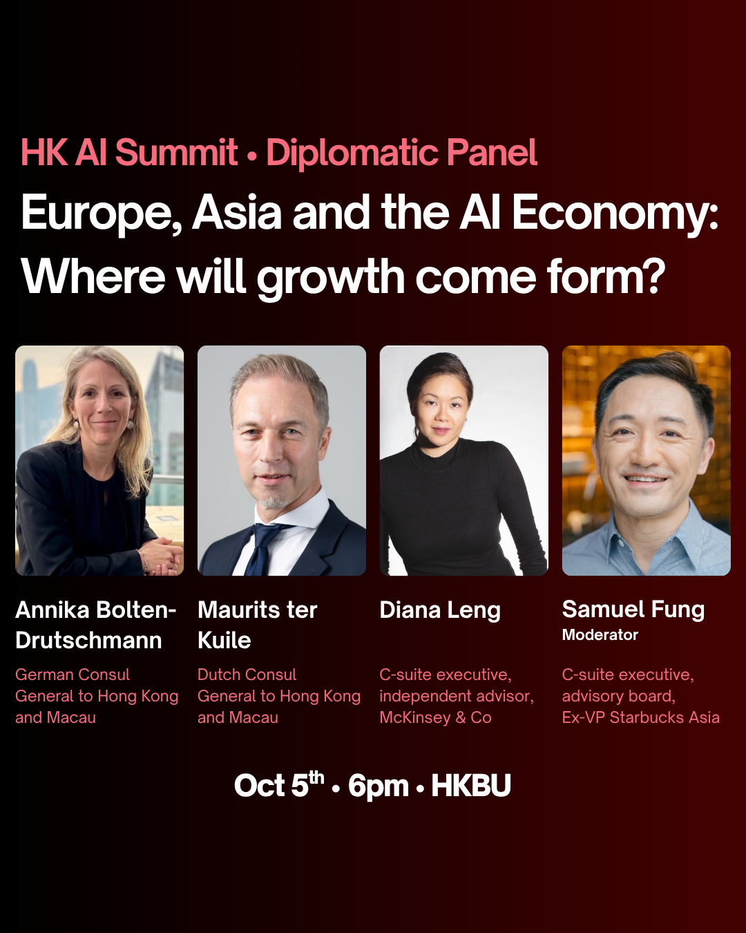 Sommet AI de Hong Kong : Le Panel Diplomatique