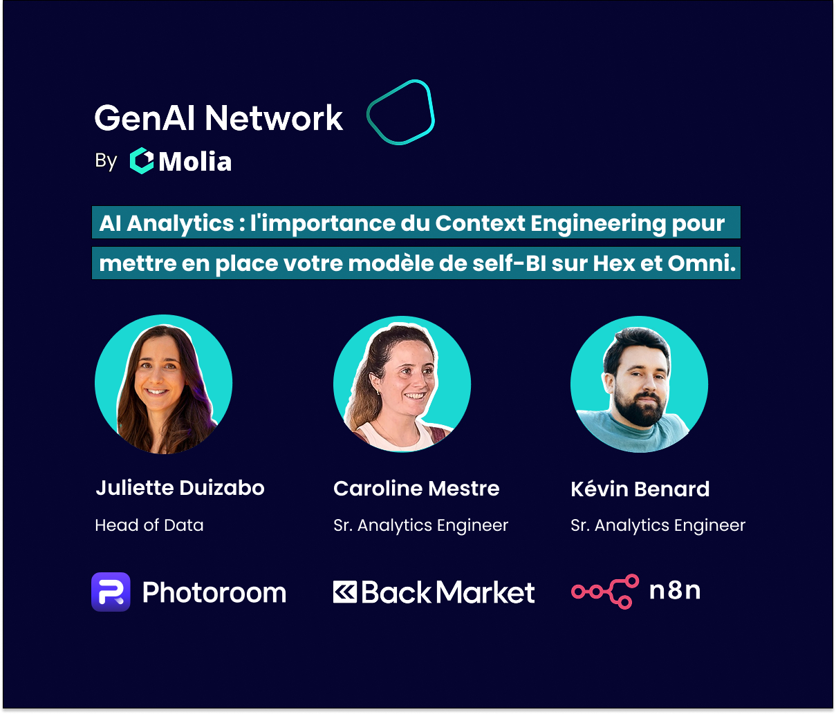 Meetup GAIN #15 | AI Analytics: The Importance of Context Engineering to Set Up Your Self-BI Model on Hex and Omni.