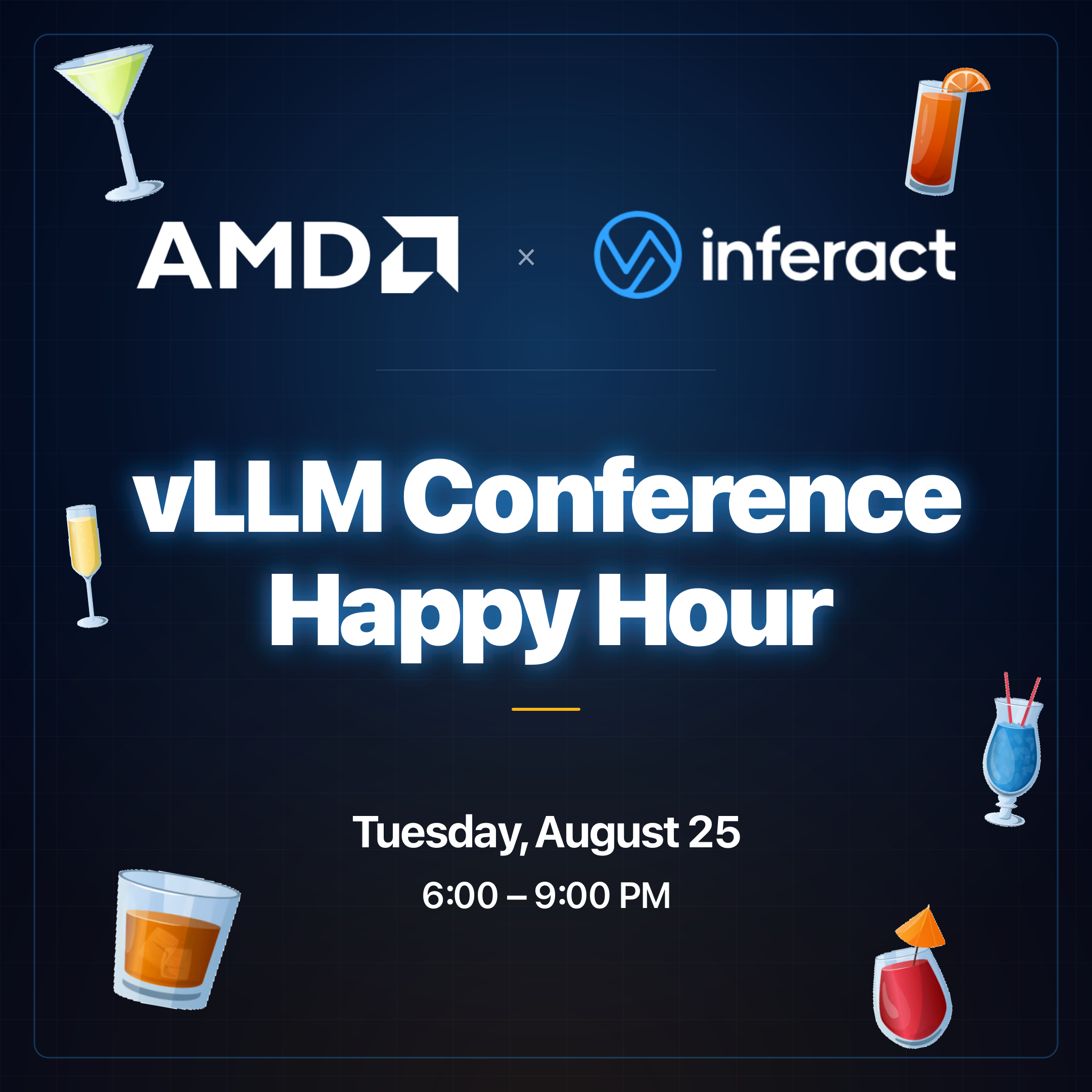 vLLM Conference Happy Hour: Hosted by AMD and Inferact