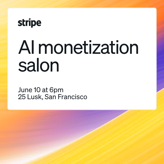 Cover art for #AI monetization salon — 25 Lusk