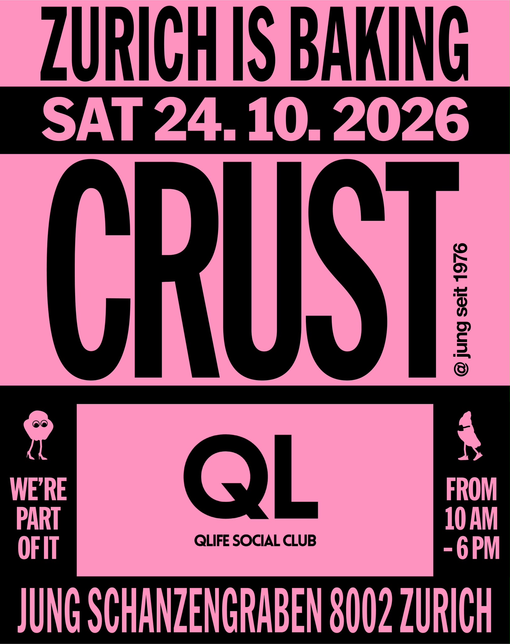Выпечка Рэйв: CRUST x Qlife Club