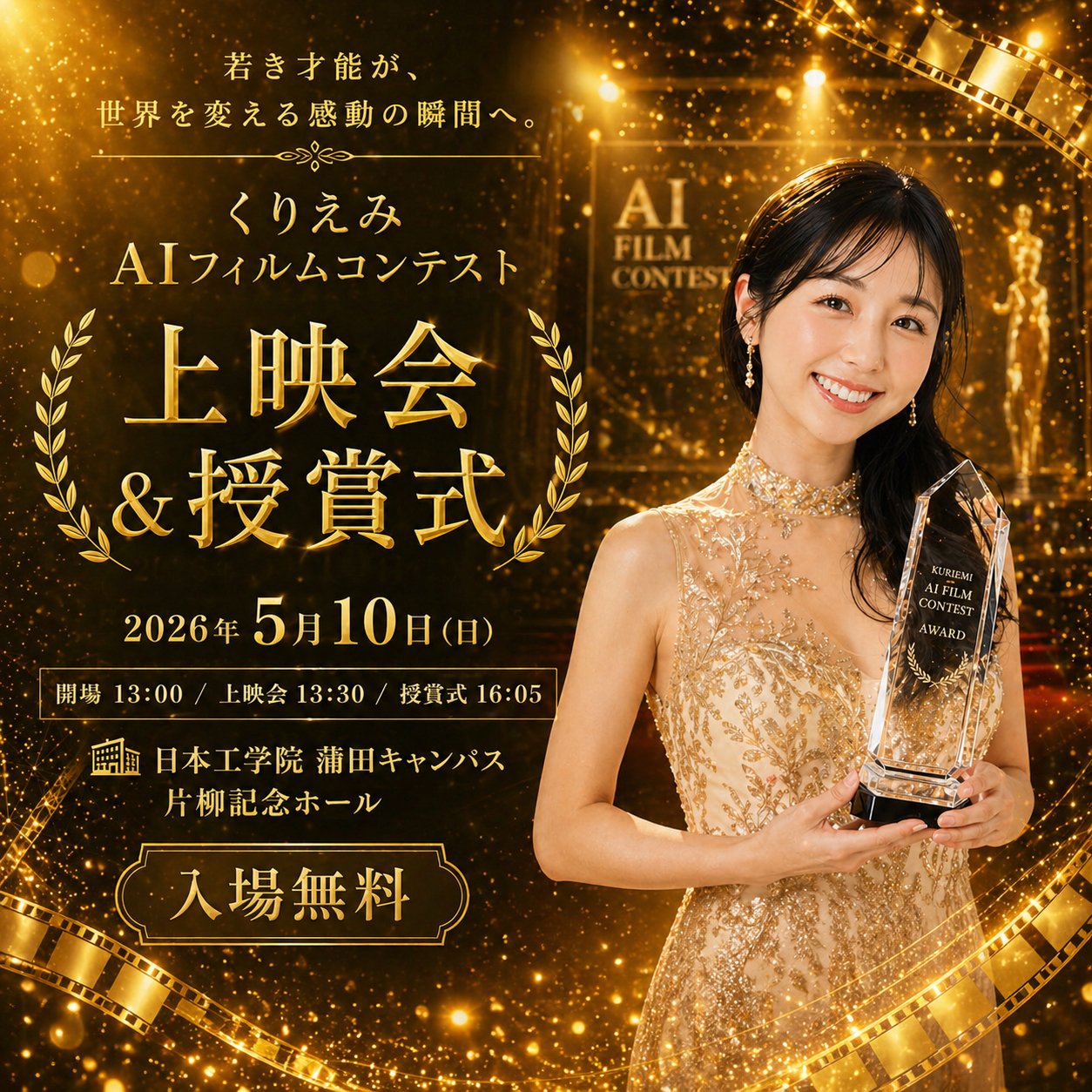 くりえみAIフィルムコンテスト 上映会&授賞式