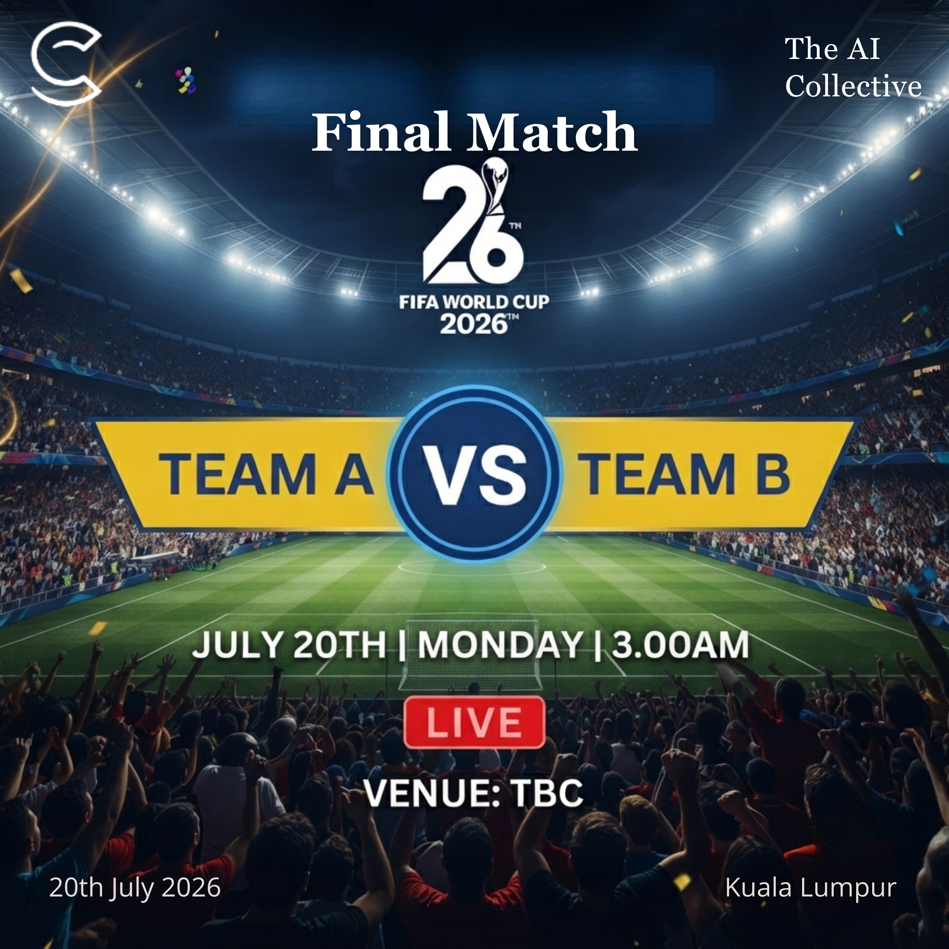 Watch the FIFA World Cup Final in Kuala Lumpur