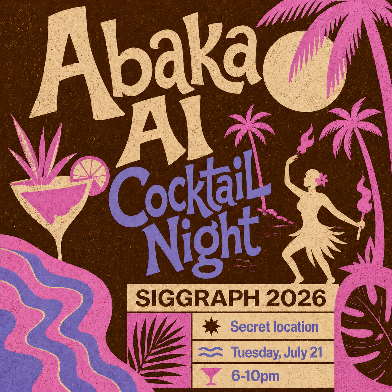 Abaka AI Cocktail Night @ SIGGRAPH 2026